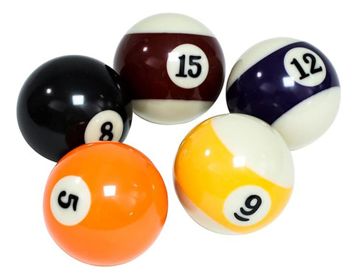 Bolas De Pool 2 1/4 (57mm) Juego Completo 16 Bolas