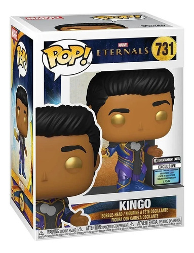 Eternals - Kingo - Funko Pop! With Collectible Card