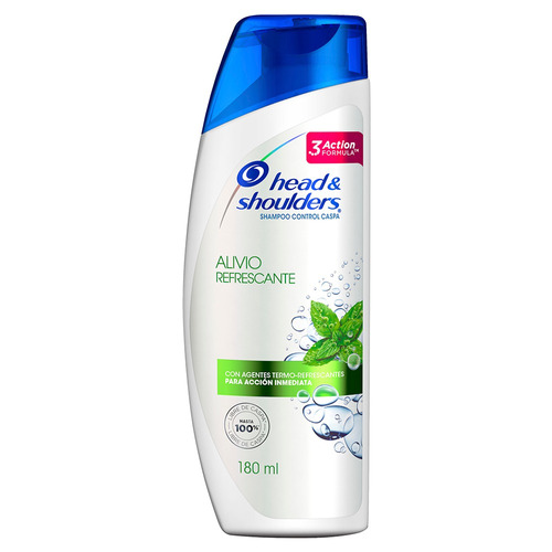 Shampoo Head & Shoulders Alivio Refrescante 180 Ml