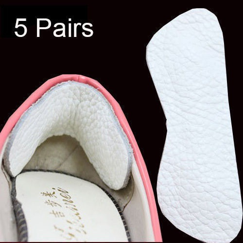 5 Pares Ante Tacón Apretones Zapato Bota Pad Protectores