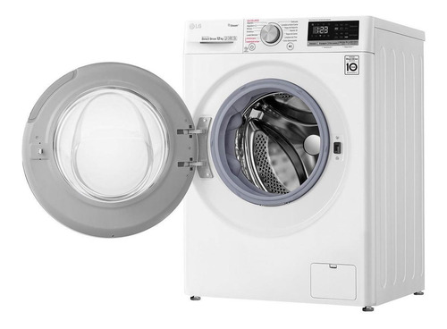 Imagen 4 de 8 de Lavarropas automático LG WM12 inverter blanco 12kg 120 V