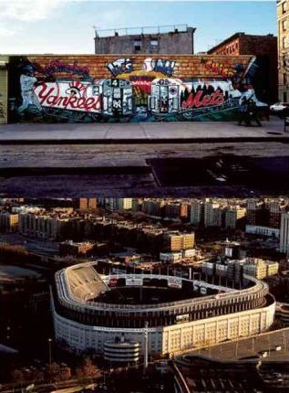 Libro New York : Mural, Lower East Side, Yankee Stadium -...