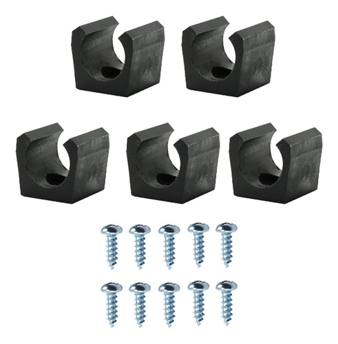 5x Clips De Soporte Para Taco De Billar, Clips Para Caña De