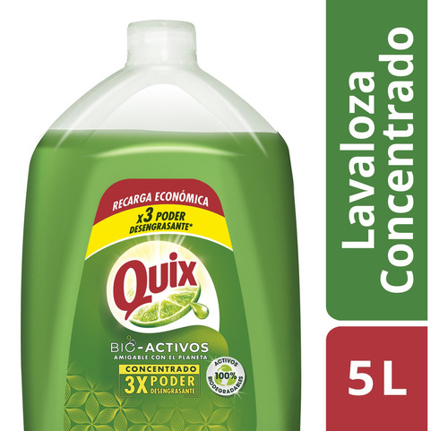 Quixl limón con bio activos concentrado 5l