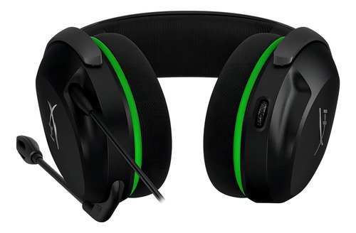 Headset Gamer Hyperx Cloudx Stinger 2 Core Negro/verde Preto