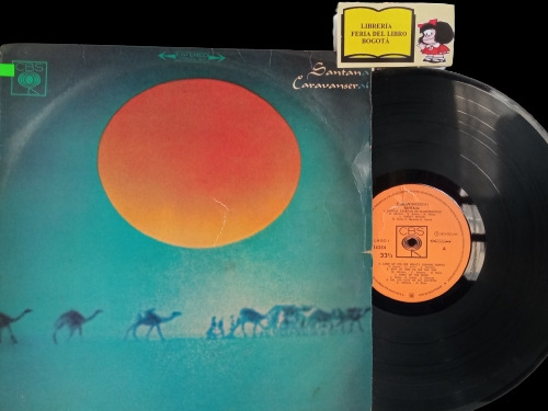 Lp - Acetato - Santana - Caravanserai - 1972 - Rock 