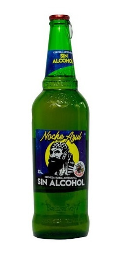 Cerveza Barba Roja Noche Azul - Artesanal Sin Alcohol 625ml