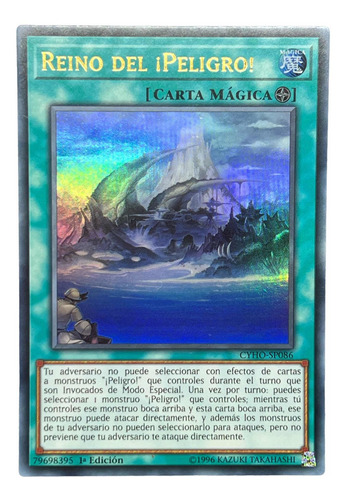 Realm Of Danger! Yugioh! Idioma Español Ultra Rare