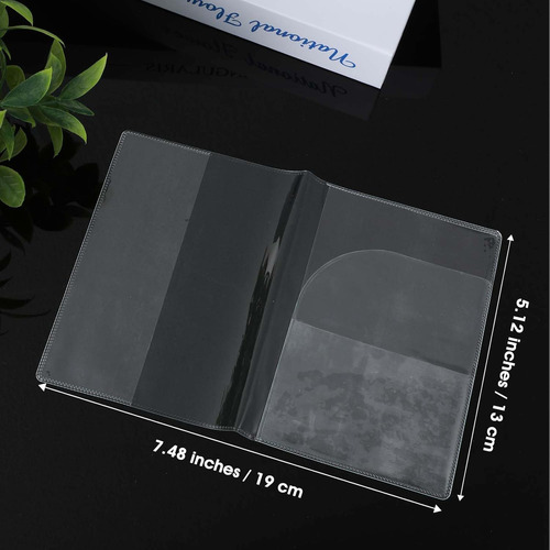 Fundas Protectoras Impermeables Para Pasaporte 6 Unidades
