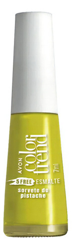 Avon - Colortrend Esmalte Sorvete De Pistache 7ml