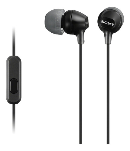 Audífonos Intrauriculares Sony Mdr-ex15ap/b Serie Ex Negros