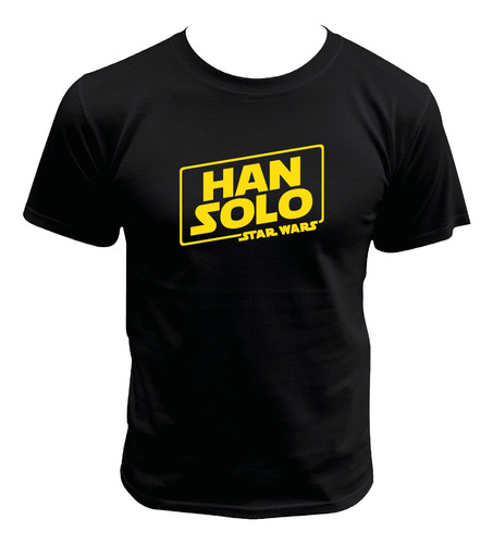 Camiseta Star Wars Star Wars Han Solo Guerra De Las Galaxias