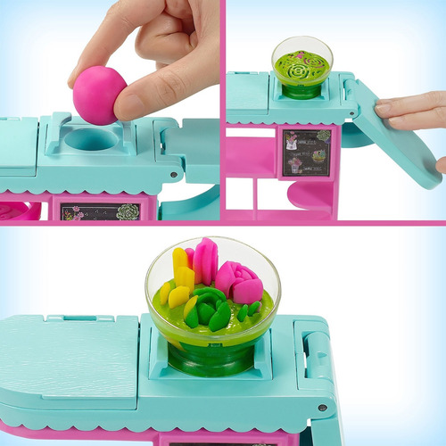 Muñeca Barbie Careers Set De Juego Tienda De Flores