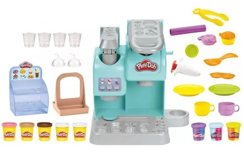 Juego Play Doh Kitchen Super Cafeteria Hasbro F4372 Febo