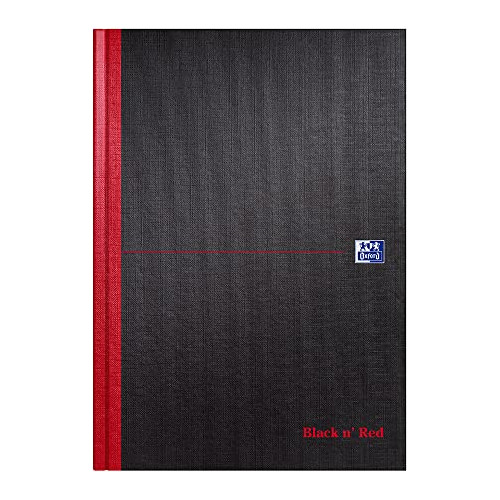 Cuaderno A4 De Black N' Red, Tapa Dura, Encuadernación...