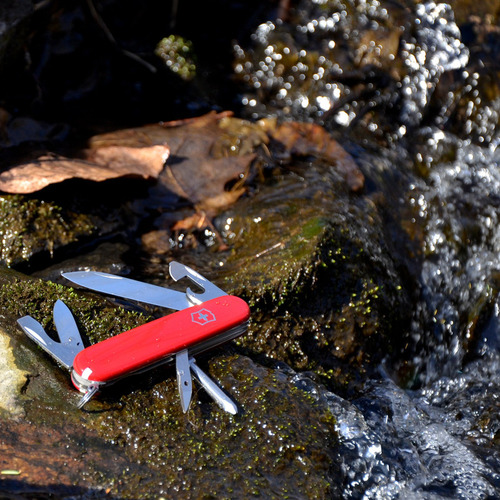 Navaja De Bolsillo Victorinox Swiss Army Tinker, Roja, 91 Mm
