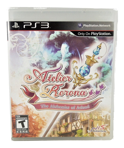 Ps3 Atelier Rorona The Alchemist Of Arland Usado 100% Origin