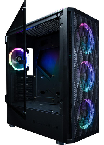 Gabinete Gamer Balam Rush Skydron E-atx 4 Ventiladores Argb