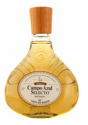 Paquete De 3 Tequila Campo Azul Selecto Reposado 750 Ml
