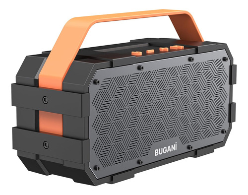 Altavoz Bluetooth Bugani Portátil, Potente Y Resistente.