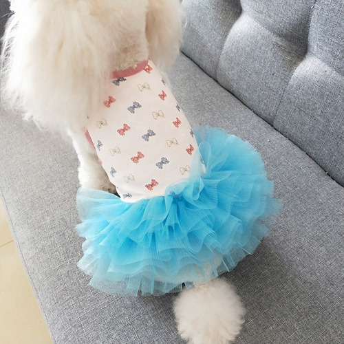 Hermoso Vestido Para Perros Y Gatos Tipo Tutu. Pet. Petlover