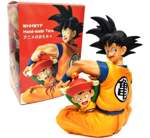 Dragon Ball Z Goku Con Gohan Niño Figura En Caja | Envío gratis