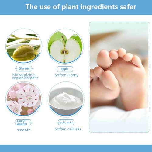 Foot Peel Mask Skin Calluses Repairing Exfoliant 10ml Remove