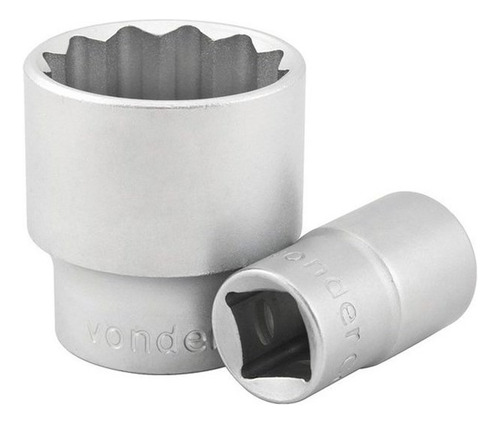 Soquete Estriado Com Encaixe De 1/2 , 14 Mm, - Vonder