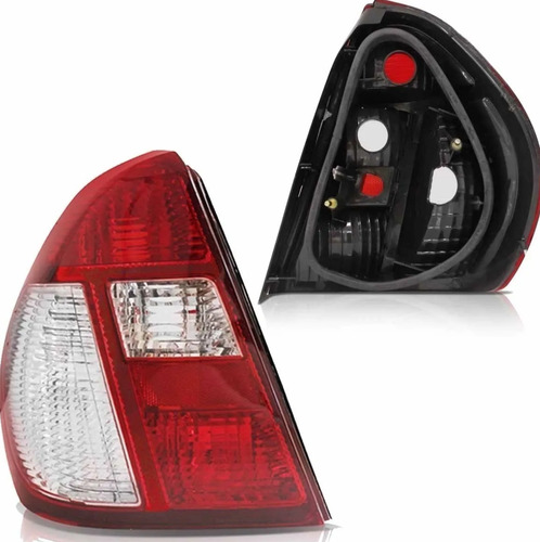 Faro Trasero Renault Clio 4 Puertas Giro Blanco Valeo Izq Izquierdo/conductor Rojo