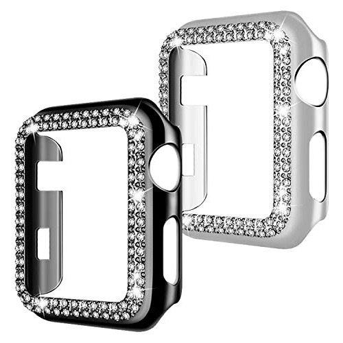 44mm 2pack Bling De Casewatch Caso 44 Mm Compatible Ser...