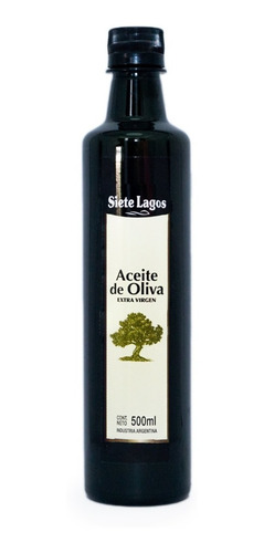 Aceite De Oliva Extra Virgen Siete Lagos X 500 Ml.