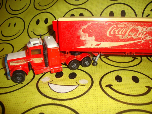 Coca Cola Trailer Matchbox England King 1978