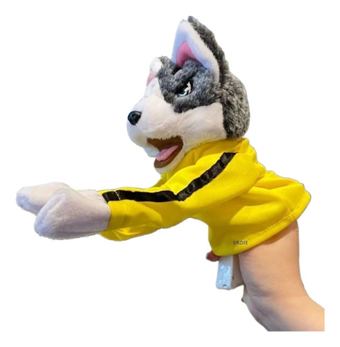 Mr Kung Fu Animal Toy Husky Guantes Muñeca Juego For
