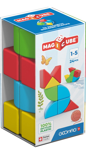 Ec Conjunto De Blocos Magnéticos Geomag Magicube De 24