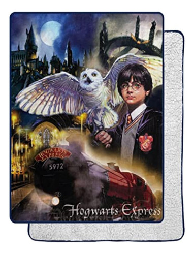 Northwest Harry Potter Magic Montage Manta Extragrande Con T