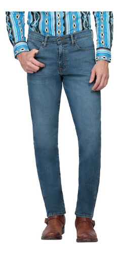 Pantalón Jeans Vaquero Slim Wrangler Hombre 372