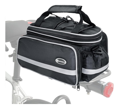 Reygeak Bike Rack Bag, 25l Multi-funcional Polyester Saddle 