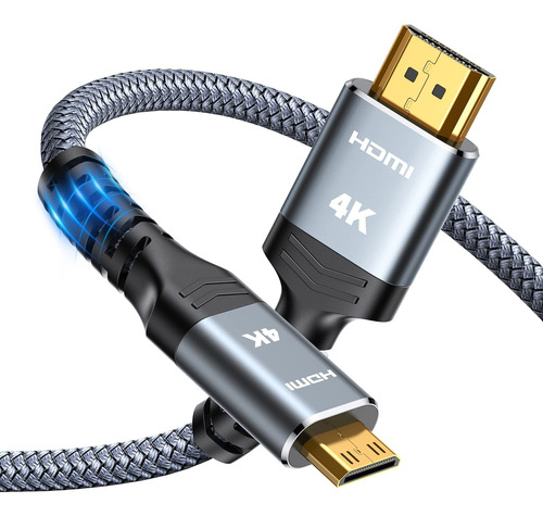 Highwings Cable Mini Hdmi A Hdmi De 25 Pies (4k 60 Hz) Hdmi