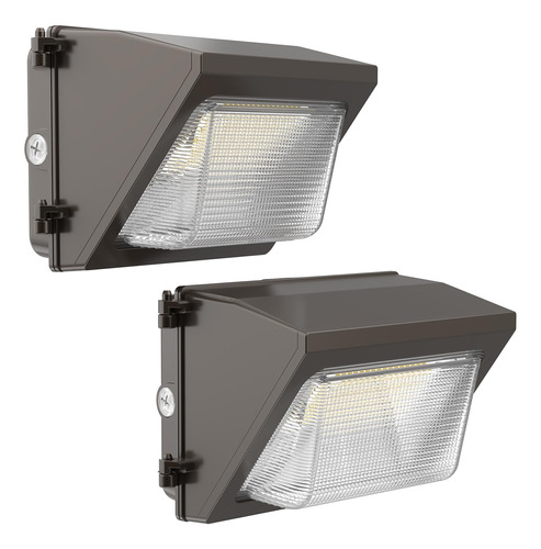 Hyperlite Paquete De Luz Led De Pared De 50 W, 2 Paquetes Co