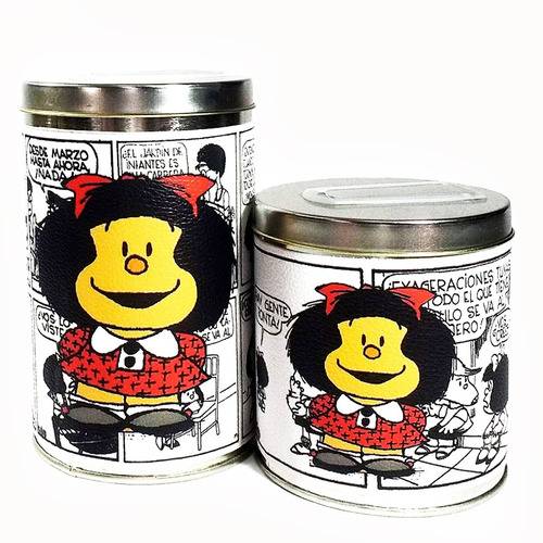 Imagen 3 de 4 de Juego De Mate Bandeja Desayuno Latas Mate Mafalda