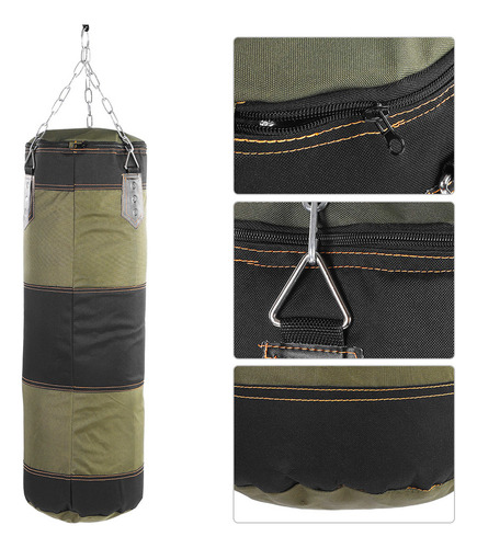. Boxing Hook Kick Sandbag Fight Karate Punch Vacío