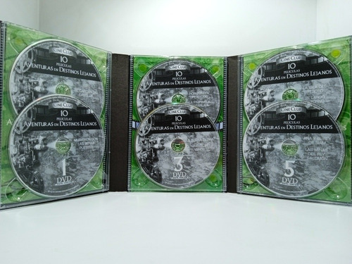 Imagen 2 de 10 de 10 Películas Aventuras En Destinos Lejanos - Dvd - Colección