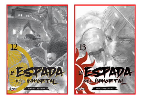 Combo La Espada Del Inmortal Vol. 12 Y 13 - Manga - Ovni