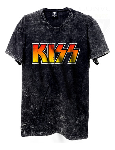 Remeras Dtg Kiss - Convoys Rock