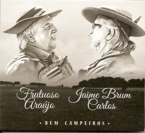 Cd - Frutuoso Araujo & Jaime Brum Carlos - Bem Campeiros