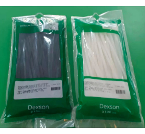 Amarras Plasticas Dexson Dxn3006n 15cm 100u Negra