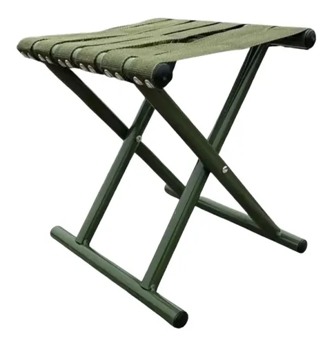 Silla Portátil Ligera Piso Plegable Camping Playa Pesca 33cm