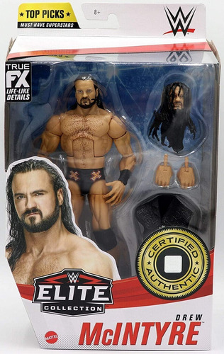 Figura Wwe Elite  Drew Mcintyre Acción 