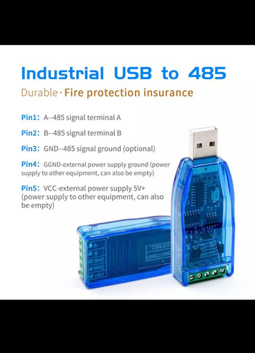 Usb Industrial Para Rs485 Conversor De Pro Tensão De Atualiz