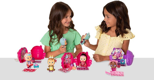 Imagen 2 de 3 de Muñeca Cry Babies Bebe Llorones Magic Tears Casita Alada